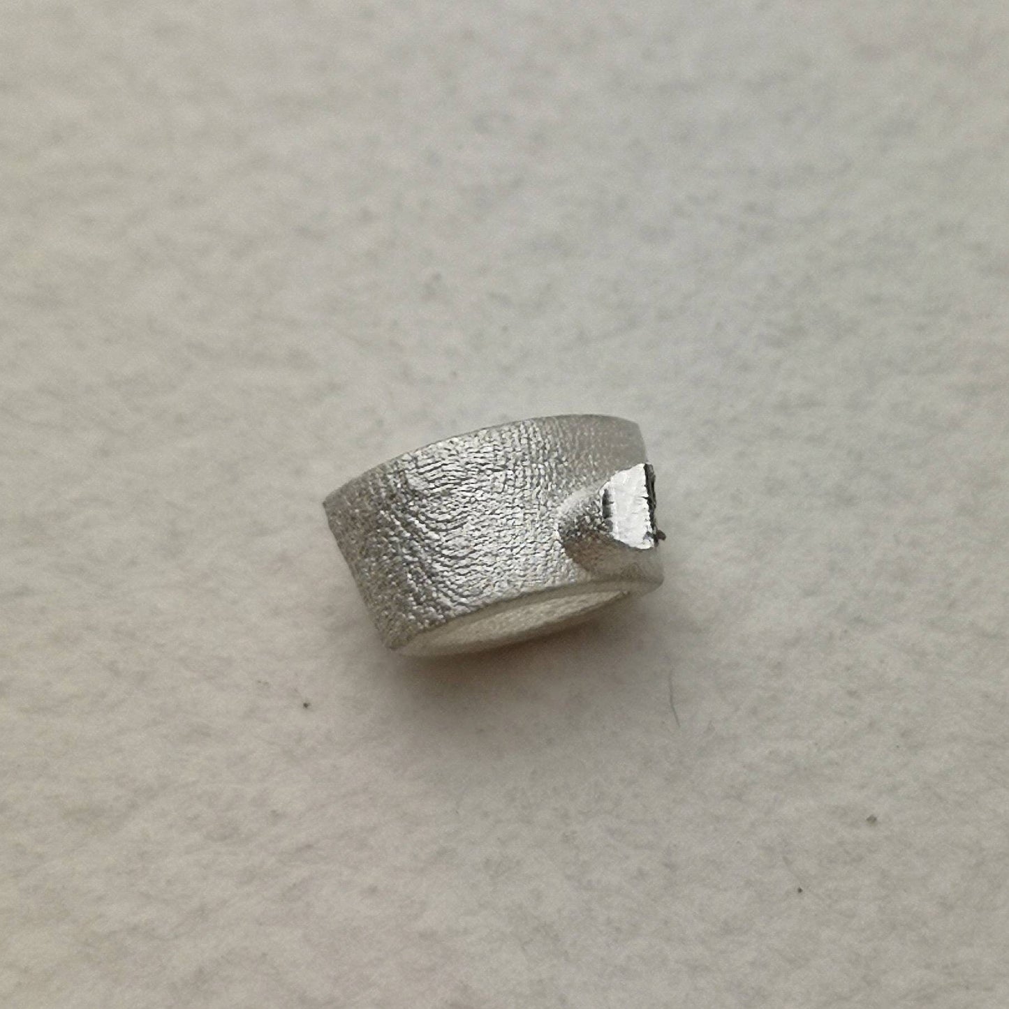 6x3mm Marquise collet sterling silver cast stone setting