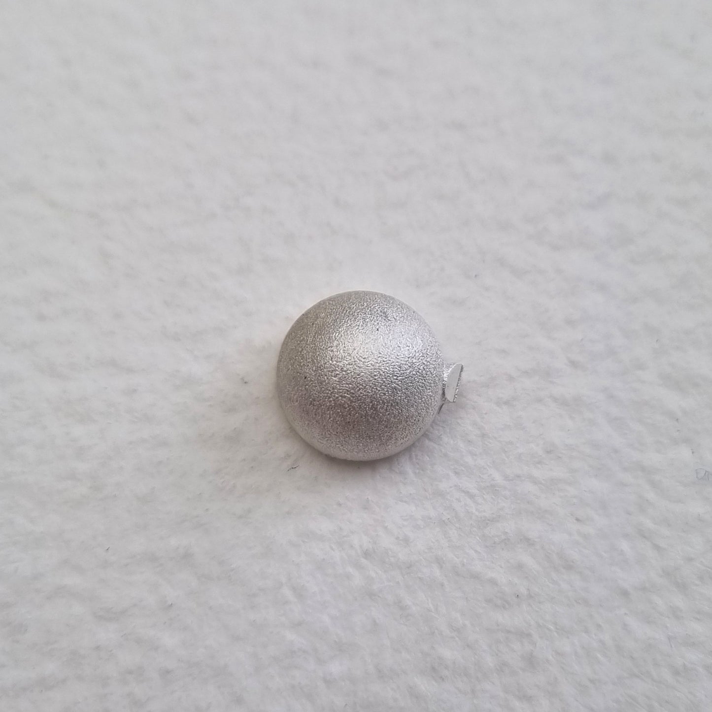 7mm Round Cup collet sterling silver cast stone setting