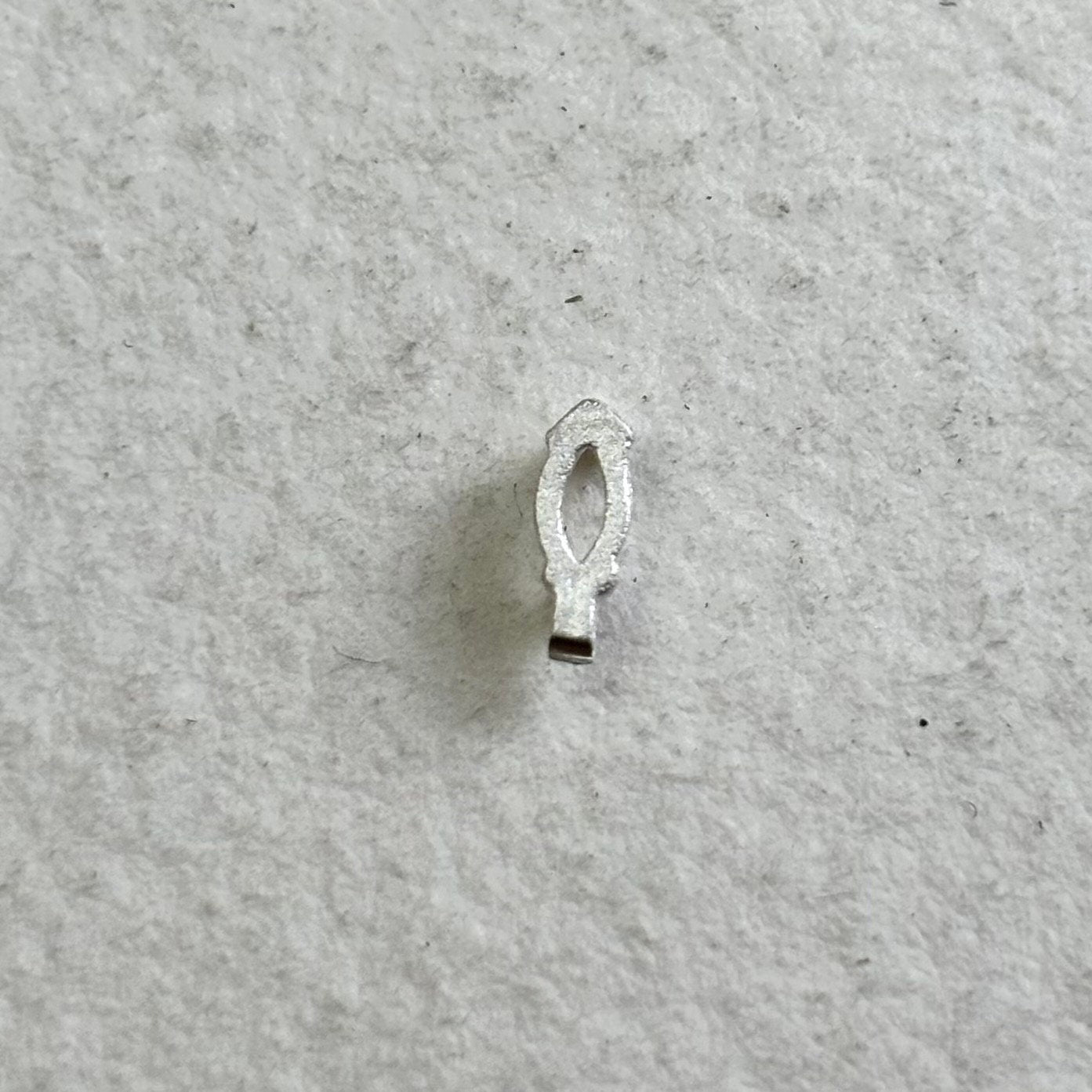 3mm x 1.5mm Marquise semi collet sterling silver cast stone setting