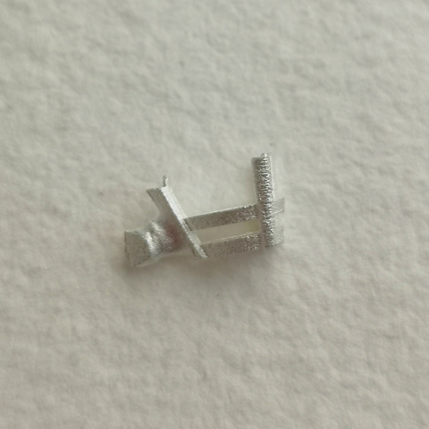 7x5mm Three Claw Pear sterling silver cast stone Setting